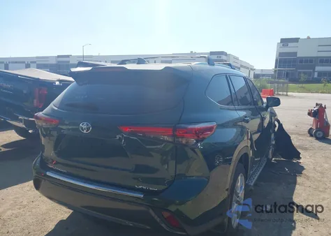 2023 Toyota Highlander Limited z USA, uszkodzony, nr VIN 5TDKDRAH9PS508061